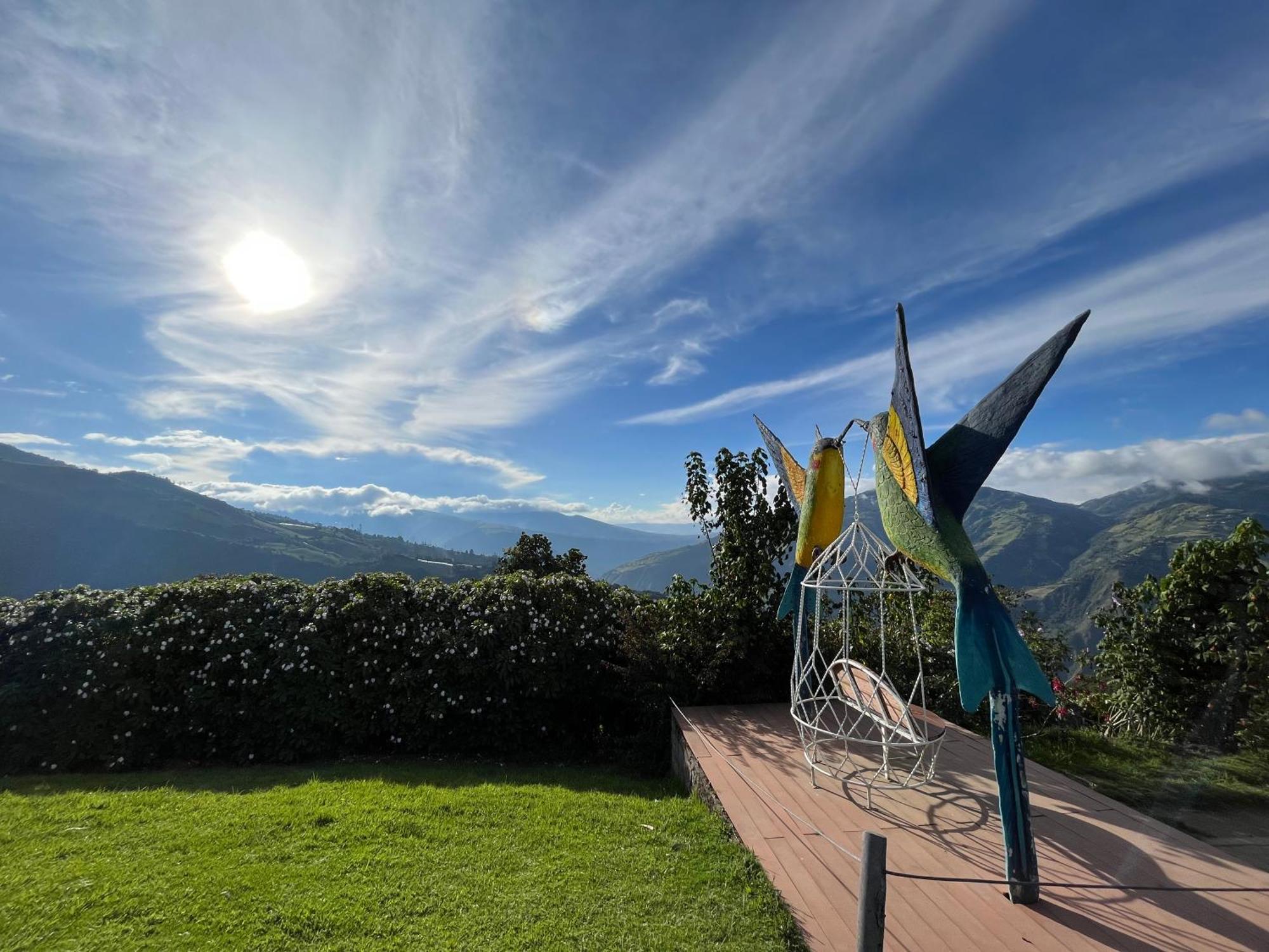Mountain Chalet - Tungurahua Hot Springs/Aguas Termales Banos  Exterior photo